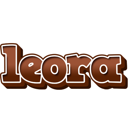 Leora brownie logo