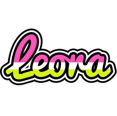 Leora candies logo
