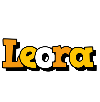 Leora cartoon logo