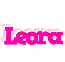 Leora dancing logo