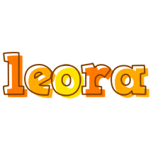 Leora desert logo