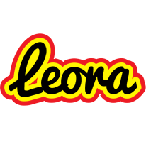 Leora flaming logo