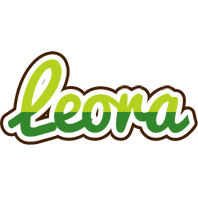 Leora golfing logo