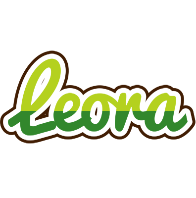 Leora golfing logo