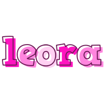 Leora hello logo