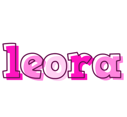 Leora hello logo