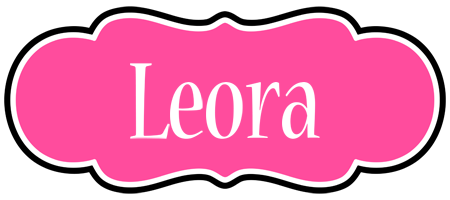 Leora invitation logo