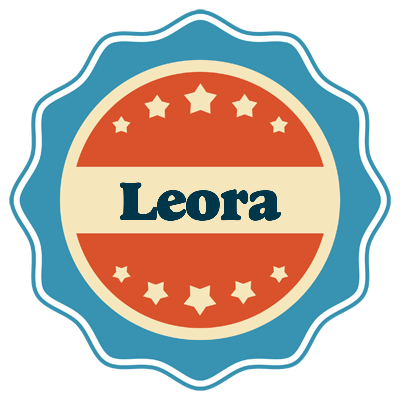 Leora labels logo