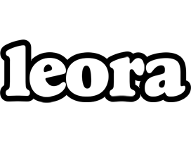 Leora panda logo