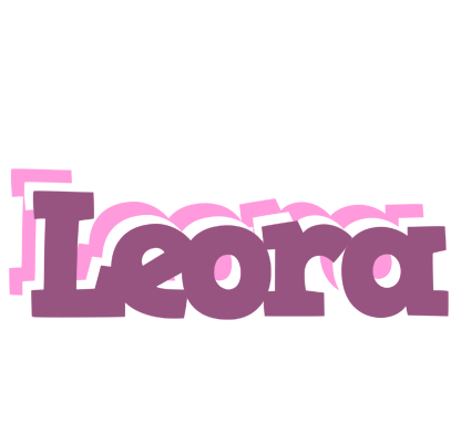 Leora relaxing logo