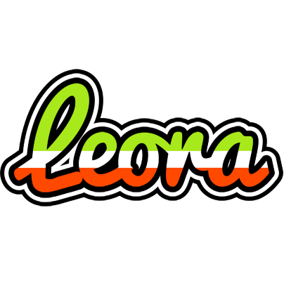 Leora superfun logo