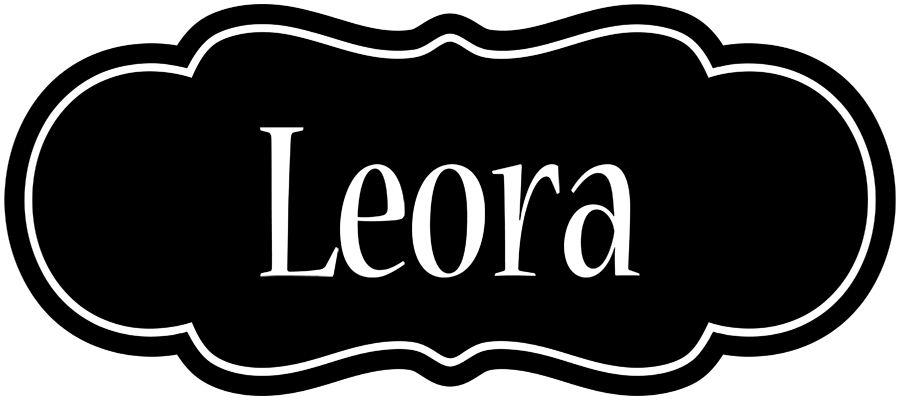 Leora welcome logo