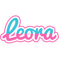 Leora woman logo