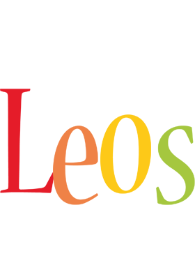 Leos birthday logo