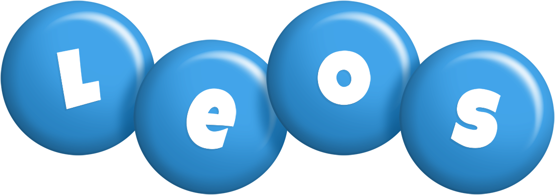 Leos candy-blue logo