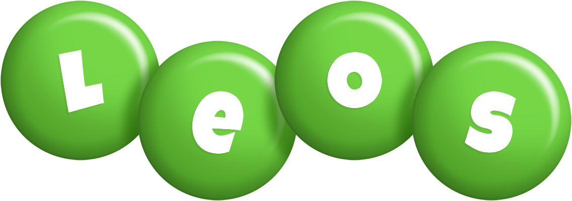 Leos candy-green logo