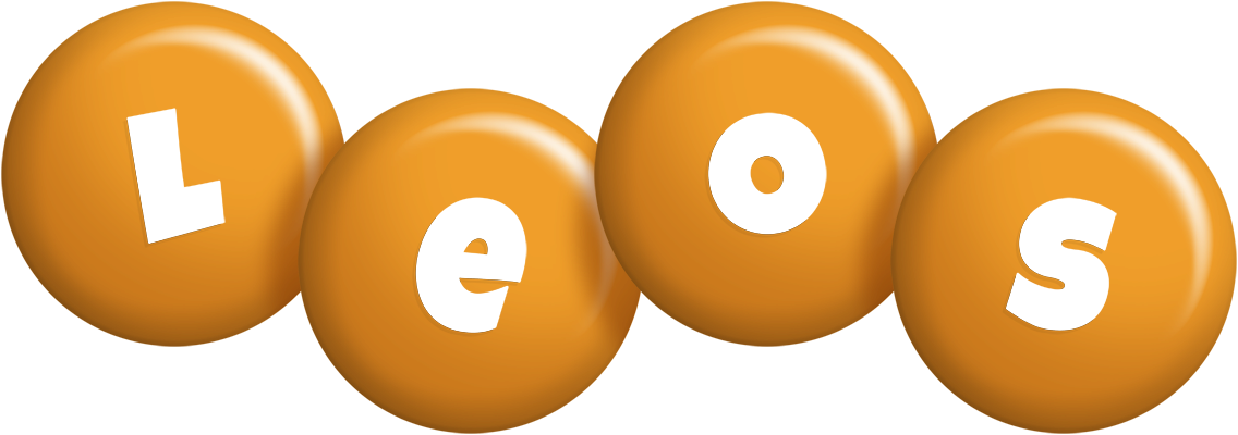 Leos candy-orange logo