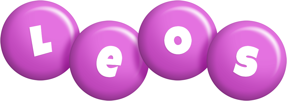 Leos candy-purple logo