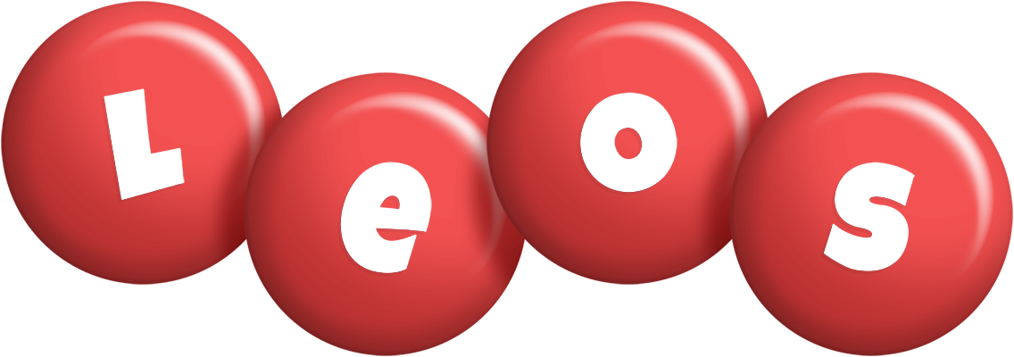 Leos candy-red logo