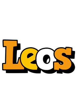 Leos cartoon logo