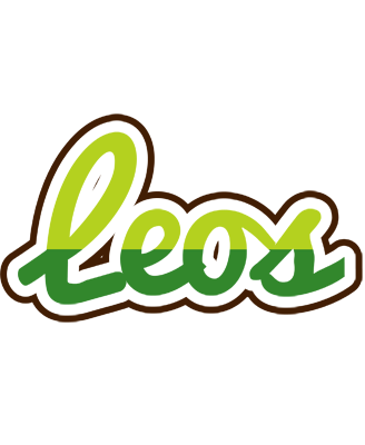 Leos golfing logo