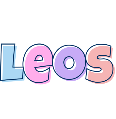 Leos pastel logo