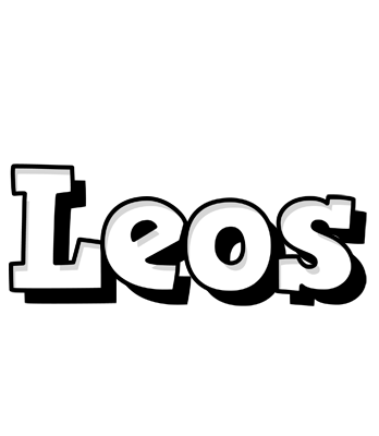 Leos snowing logo