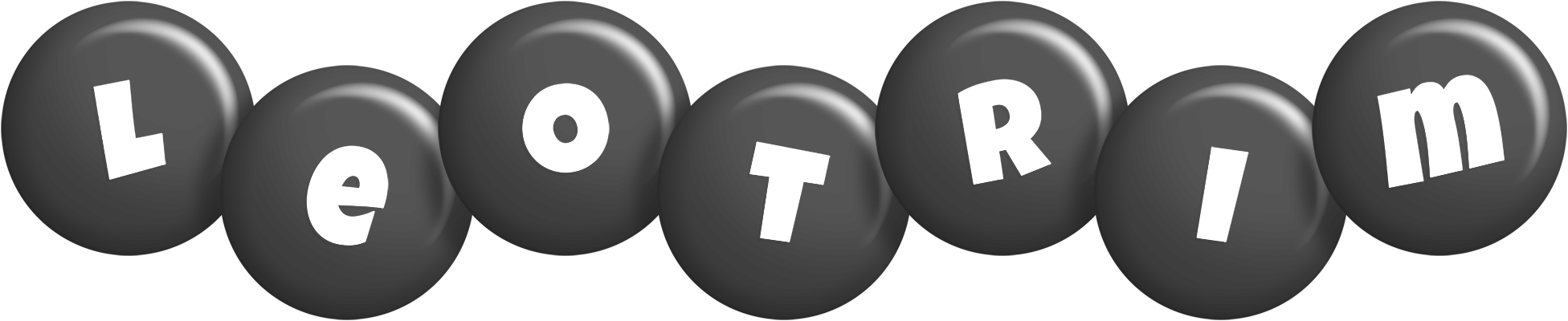 Leotrim candy-black logo