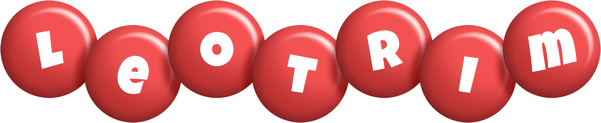 Leotrim candy-red logo