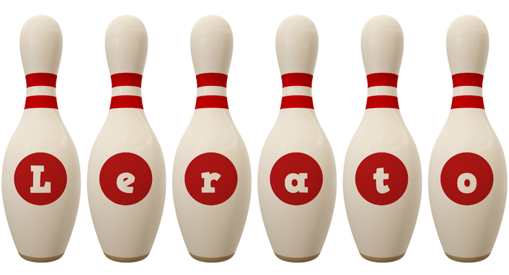 Lerato bowling-pin logo