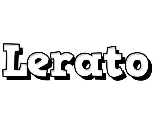 Lerato snowing logo
