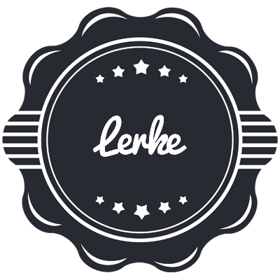 Lerke badge logo