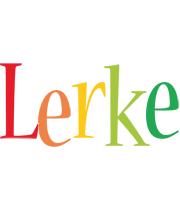 Lerke birthday logo