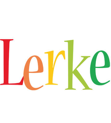 Lerke birthday logo