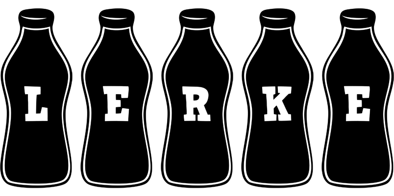 Lerke bottle logo