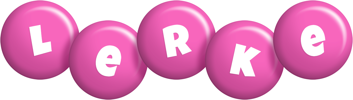 Lerke candy-pink logo