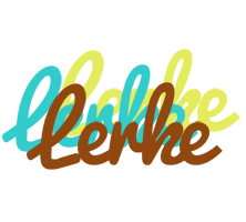 Lerke cupcake logo