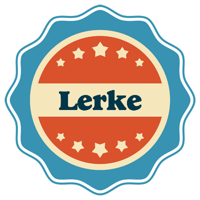 Lerke labels logo