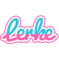 Lerke woman logo