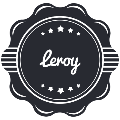 Leroy badge logo