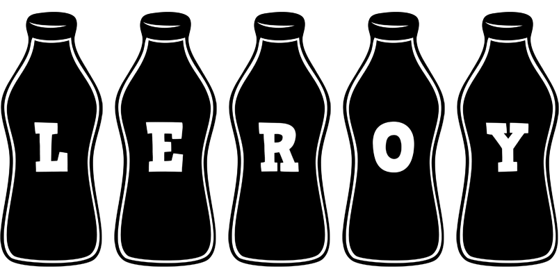 Leroy bottle logo
