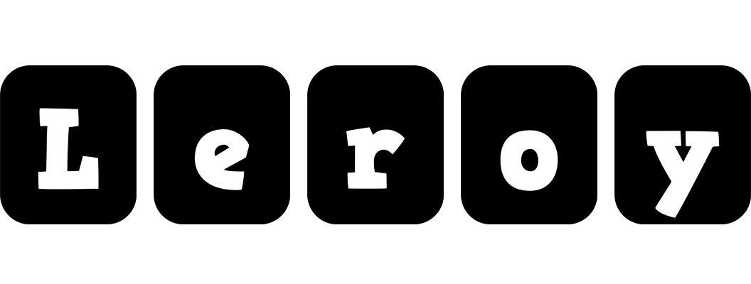Leroy box logo