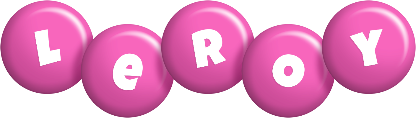 Leroy candy-pink logo