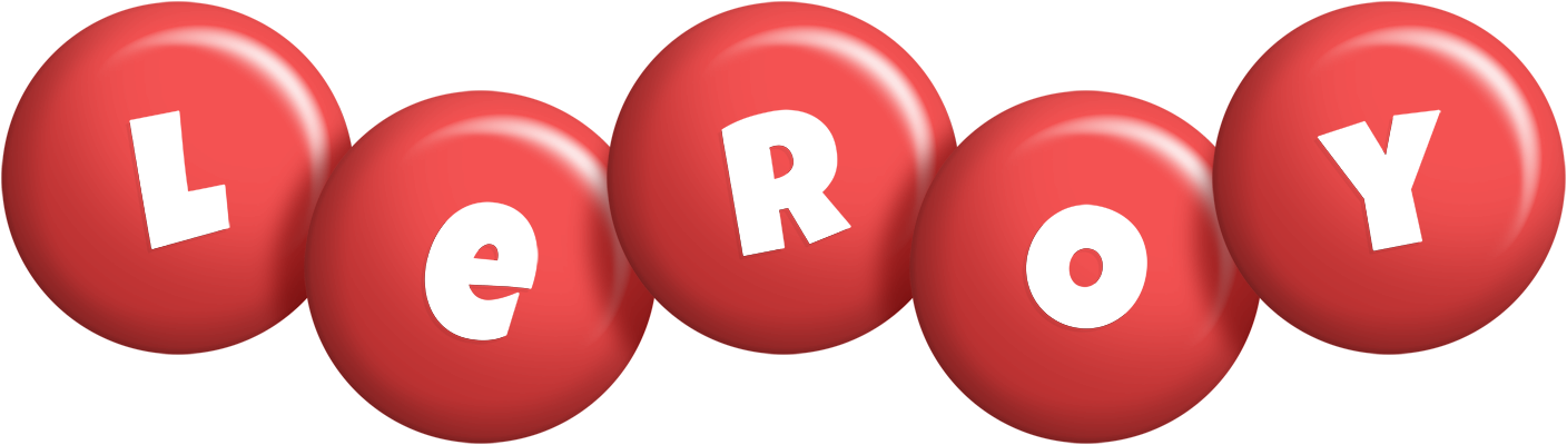 Leroy candy-red logo