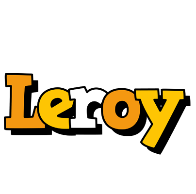 Leroy cartoon logo