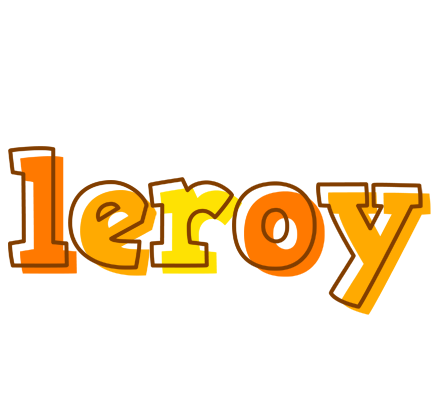 Leroy desert logo