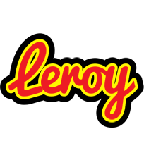 Leroy fireman logo