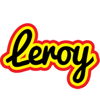 Leroy flaming logo