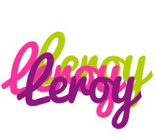 Leroy flowers logo