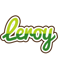 Leroy golfing logo